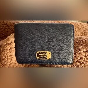 Michael Kors Navy Blue Wallet